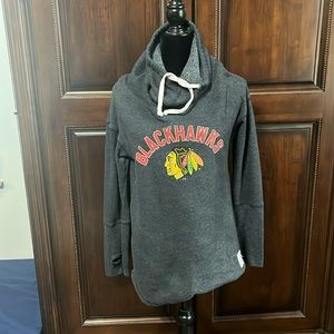 Chicago Blackhawks Cowl-neck Tunic sweatshirt